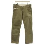 グッチ GUCCI チノパン チノ パンツ ボタンフライ ウォッシュ加工 50 カーキ /☆G メンズ