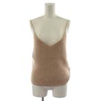 fabi дыра filipiFABIANA FILIPPI вязаный топ украшен блестками шелк . кашемир . альпака .XXS бежевый /AN55
