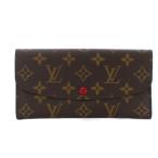 ショッピングルイヴィトン ルイヴィトン LOUIS VUITTON モノグラム ポルトフォイユ エミリー 長財布 M60697 /KH ■OH レディース