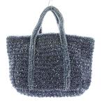 アンテプリマ ANTEPRIMA ワイヤーバッグ トートバッグ ハンドバッグ ワンカラー 編み込み 青 ブルー /BB レディース