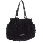 アニエスベー ボヤージュ Agnes b. VOYAGE ハンドバッグ スパンコール 黒 /TK レディース