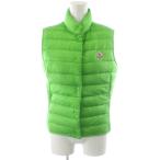 ショッピングmoncler モンクレール MONCLER LIANE ダウンベスト ロゴ ナイロン 0 黄緑 310934830399 /AN16 レディース