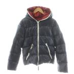 デュベティカ DUVETICA DIONISIO ダウンジャケット フード アウター 46 紺 ネイビー 赤 レッド U2250UU-1035R /AN27 メンズ