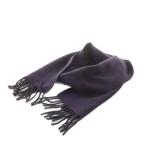  не использовался товар Polo Ralph Lauren POLO RALPH LAUREN muffler бахрома шерсть серый фиолетовый лиловый /AN80 женский 