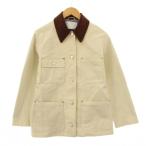 ショッピングカバーオール マーマーマー MARMARMAR カバーオールジャケット ステンカラー アウター ショート丈 切替 ライトベージュ 茶 ブラウン /BB レディース