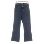 ショッピングロンハーマン ロンハーマン Ron Herman デニムパンツ ジーンズ 24 水色 ライトブルー ブーツカット ハイウエスト 無地 3210600345 /AN27 レディース