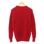 ショッピングロンハーマン ロンハーマン Ron Herman TEN リブニット セーター 長袖 ボトルネック ワンカラー ウール XS 赤 レッド /BB メンズ