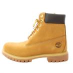 ティンバーランド  6インチプレミアムウォータープルーフブーツ ショート 厚底 タンクソール レースアップ 9.5 茶 ブラウン 10061