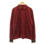 プラダスポーツ PRADA SPORT ナイロンジャケット ジャンパー ブルゾン XL 赤 レッド 無地 /HN メンズ