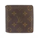 ルイヴィトン LOUIS VUITTON モノグラム ポルト ビエ カルト クレディ モネ 二つ折り財布 ブラウン M61665 /TK ■OH レディース