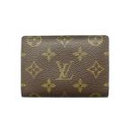ルイヴィトン LOUIS VUITTON ポルト2カルトヴェルティカル パスケース カード 名刺入れ 茶 ブラウン /SS ■OS メンズ