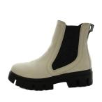 ブソラ bussola サイドゴアブーツ ショートブーツ 厚底 37 白 ホワイト /AN68 レディース