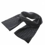 ショッピングフェンディ フェンディ FENDI ズッカ柄 マフラー ボーダー柄 グレー /AN5 ■OH メンズ