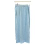 ショッピングロンハーマン ロンハーマン Ron Herman タイトスカート XS 水色 ライトブルー ミモレ ロング リブ 3910500327 /HN レディース