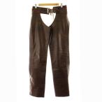 THE DEGNER CLASSIC BRAND кожа chaps chaps брюки телячья кожа XS чай Brown /KU мужской 
