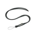 ショッピングボッテガ・ヴェネタ ボッテガヴェネタ BOTTEGA VENETA イントレチャート スマホストラップ ネック 携帯 黒 ブラック /SS ■OS ■OH レディース