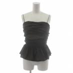  не использовался товар Today полный TODAYFUL 23AW Chambray Gather Camisole автомобиль n пятно -gya The - топ F чай Brown 12320419 /RRreti-