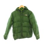  The North Face THE NORTH FACE детская одежда ( для девочки ) L/G зеленый зеленый длинный рукав с капюшоном . стеганое полотно /JP Kids 