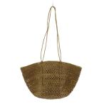 未使用品 サンアルシデ sansarcidet CAP BAG かごバッグ ショルダーバッグ ベージュ /AN24 レディース