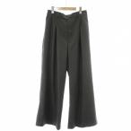 ka Rene CALLNE широкий брюки Lg letter k одноцветный полный length /GG мужской 