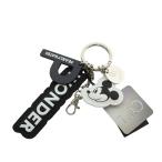  не использовался товар Pearly Gates PEARLY GATES × Disney DISNEY Mickey ключ очарование брелок для ключа Logo чёрный черный 053-3184307