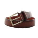 p Rely серебристый The PRAIRIE GINZA ремень петелька кожа чай Brown /AN14 мужской 