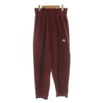  Adidas adidas брюки J/OT бордо одноцветный талия резина длинные брюки /DU женский 