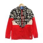  Adidas Originals adidas originals нейлон жакет M красный чёрный общий рисунок с капюшоном . длинный рукав /JP мужской 