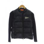  Beams Golf BEAMS GOLF пуховик S темно-синий камуфляж рукав переключатель длинный рукав /JP мужской 
