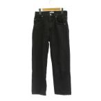 WYM LIDNMwimbailidom Denim джинсы S чёрный одноцветный полный length /JP мужской 