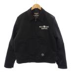 JESSE JAMES West Coast * chopper zWEST COAST CHOPPERS Work жакет Zip выше с хлопком M чёрный WCCJS054ZW /BM мужской 