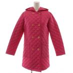  традиционный weather одежда Traditional Weatherwear стеганое пальто 34 розовый длинный рукав капот /GG женский 