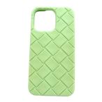  Bottega Veneta BOTTEGA VENETA сетка смартфон кейс iPhone14ProMax для силикон светло-зеленый /AN8 #OH женский 