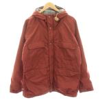  L e рубин nL.L.BEAN горная парка жакет подкладка проверка Zip выше чай Brown /HN9 мужской 