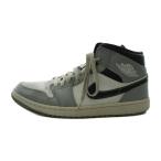  Nike NIKE воздушный Jordan AIR JORDAN 1 MID спортивные туфли обувь US10.5 28.5cm серый белый белый 554724-078 /AN мужской 