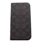  Coach COACH signature смартфон кейс iPhone 16 для серый чёрный черный CZ279 /AN женский 