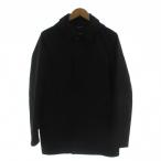  зеленый этикетка сирень расческа ng United Arrows green label relaxing пальто с отложным воротником весеннее пальто длинный рукав капот средний M чёрный 