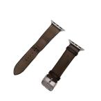  Hermes HERMES часы ремень Apple часы для изменение ремень кожа серый чай Brown /AN #OH женский 