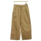  slow b Iena SLOBE IENA 25SSchino tuck широкий брюки 36 бежевый 25030912003010 /HN женский 