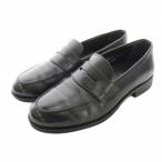  зеленый этикетка сирень расческа ng United Arrows green label relaxing WORK TRIP OUTFITS монета Loafer кожа обувь 8 чёрный 