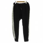  Guess GUESS брюки-джоггеры длинные брюки легкий Logo EU42 чёрный черный /GG женский 