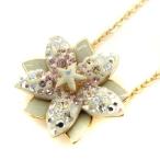 Yahoo! Yahoo!ショッピング(ヤフー ショッピング)中古 スワロフスキー SWAROVSKI ネックレス ペンダント ビジュー フラワー ゴールド /TK ■BR レディース 【ベクトル 古着】