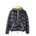 【中古】デュベティカ DUVETICA dionisio ダウンジャケット アウター シャイニー ジップアップ 46 紺 ネイビー /AO EC メンズ 【ベクトル 古着】