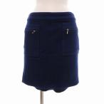 ラウンジドレス ガリャルダガランテ Loungedress GALLARDAGALANTE タイトスカート ひざ丈 0 青 ブルー /UO ■MG レディース