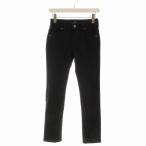  Edwin EDWIN JERSEYS BODY FIRE тонкий распорка брюки обтягивающий обратная сторона ворсистый XS чёрный черный /EE женский 