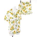  Peach John PEACH JOHN выставить 2 позиций комплект Night одежда салон одежда пижама рубашка шорты цветочный принт M белый 