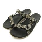 テバ Teva フラットサンダル ネイテイブ柄 23cm 黒 ブラック /DK ■SH ■PN レディース