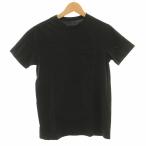 ロンハーマン Ron Herman Tシャツ カットソー 半袖 クルーネック ダメージ加工 XS 黒 ブラック /DK ■GY03 ■MA ■PN メンズ