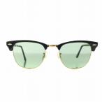 レイバン RAY BAN CLUBMASTER クラブマスター サングラス 51□21 145 ゴールド色 緑 グリーン 黒 ブラック W0365 /AN1 ▲H メンズ
