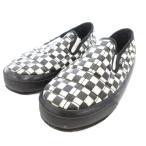  Vans VANS туфли без застежки стеганое полотно 25cm белый белый чёрный черный V7880 AI-AJ /BS мужской 